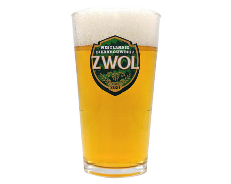 ZWOL Westlands Pils in Glas New 5x4