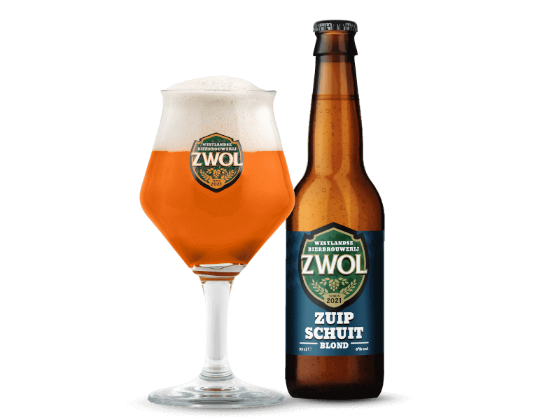 ZWOL Zuipschuit Flesje en Glas